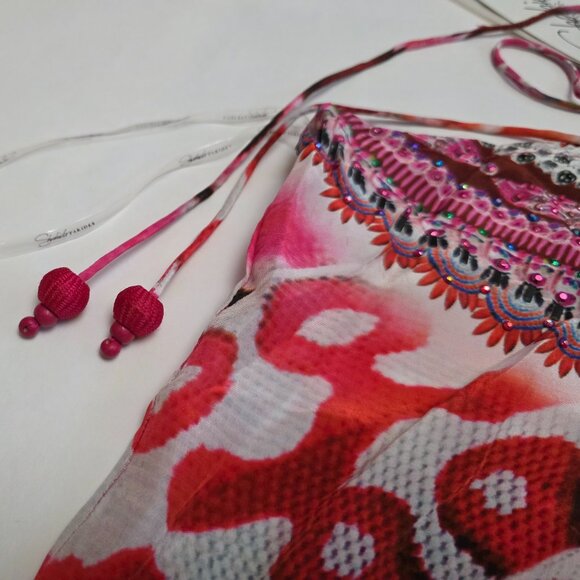 Shahida Parides Python Halter Maxi Dress - Picture 11 of 16